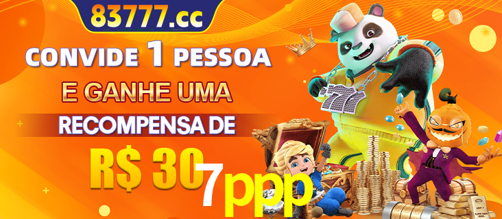 Banner institucional da 7ppp sobre parceria de marcas e criação de uma marca de excelência, apresentando os mascotes de jogos populares como o Fortune Tiger.